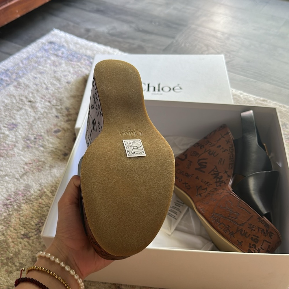 ✨ NIB CHLOE Maxime wedges - Picture 11 of 13